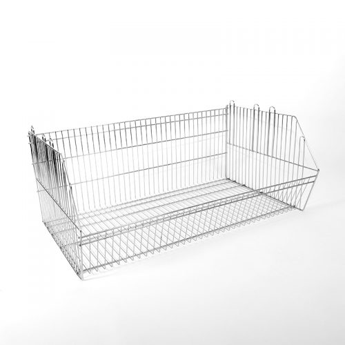 large wire stacking basket