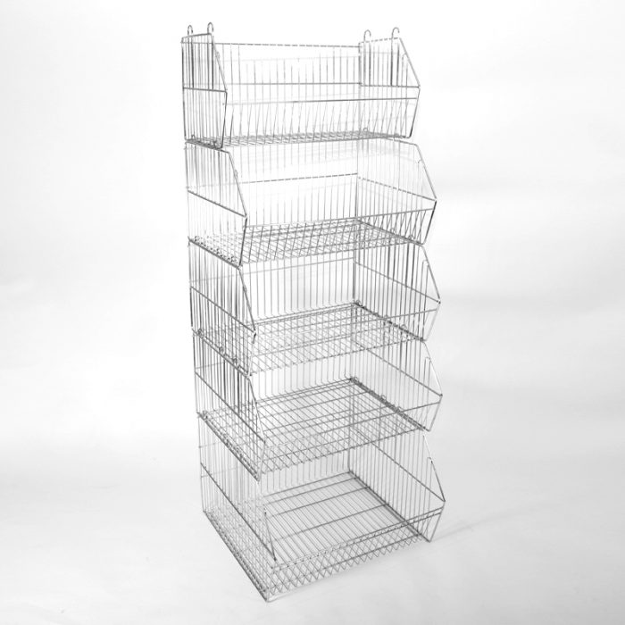 Wire Stacking Basket -Medium- 2FT/19 - Image 2