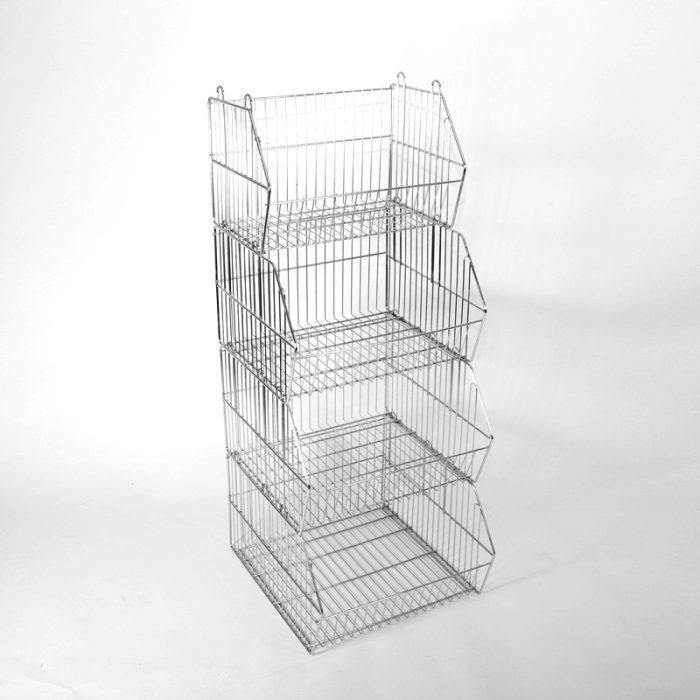 Wire Stacking Basket -Small- STB/21 - Image 2